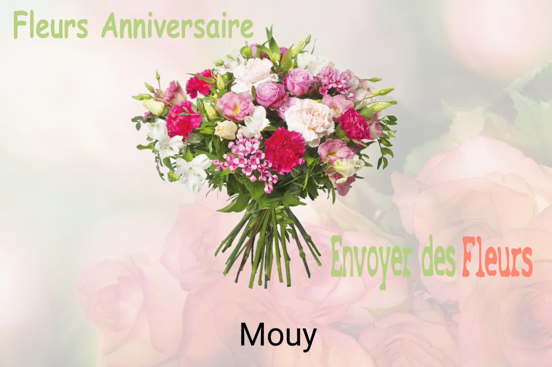Bouquet de fleurs d’anniversaire livré à Mouy